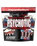 PSYCHOTIC AMPiberry INFUSED PRE-WORKOUT POWERHOUSE. 30 STICKS. VARITY FLAVOR.