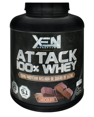 ATTACK 100% WHEY 5 LBS. CHOCOLATE.