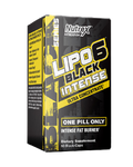 LIPO 6 BLACK INTENSE ULTRA CONCENTRATED. 60 BLACK CAPS.