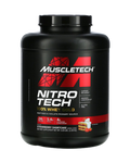 NEW PERFORMANCE SERIES NITRO TECH 100% WHEY GOLD WHEY PROTEIN PEPTIDES & ISOLATE PRIMARY SOURCE. 5.54 LBS. STRAWBERRY SHORTCAKE.
