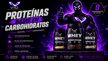 Proteinas Bajas en Carbohidratos