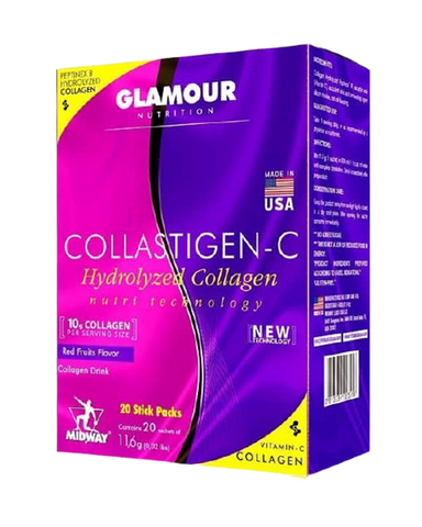 COLLTIGEN-C HYDROLIZE COLLAGEN. 20 STICK PACKS