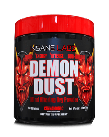 DEMON DUST. 50 SERVS. CINNAMONIC.