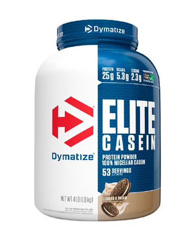 ELITE CASEIN 4 LBS. COOKIS & CREAM.