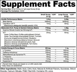 VENOM EXTREME POTENCY PRE-WORKOUT. 40/20 SERVS. BOMB POP.