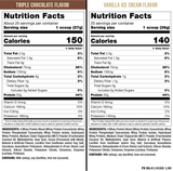 MUTANT WHEY 100% GOURMET WHEY PROTEIN MIX. 2 FLAVORS TRIPLE CHOCOLATE & VAINILLA ICE CREAM.