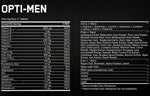 OPTI-MEN MULTIVITAMIN FOR ACTIVE MEN. 150 TABS.