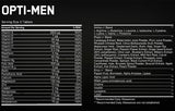 OPTI-MEN MULTIVITAMIN FOR ACTIVE MEN. 150 TABS.