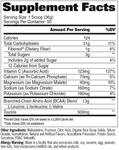 CARBOTEIN HIGH PERFORMANCE GLYCOGEN LOADER. 50 SERVS. GRAPE.