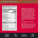 TRUE-MASS ULTRA PREMIUM PROTEIN CARB MATRIX. 5.82 LB. CHOCOLATE MILKSHAKE.