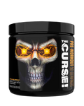 THE CURSE PRE-WORKOUT. 50 SERVS. ORANGE MANGO.