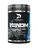 VENOM EXTREMELY POTENT PREWORKOUT. 40 SERVS. BLUE RAZZ.